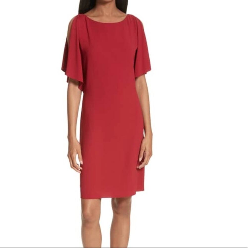 Theory Andzelika Rosina Crepe Slit Sleeve